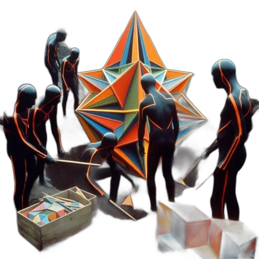 staff, 3d render, concept art, fantasy art transparent PNG cut-out