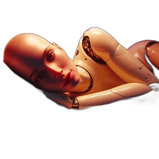 robot, face, creature, mask transparent PNG cut-out