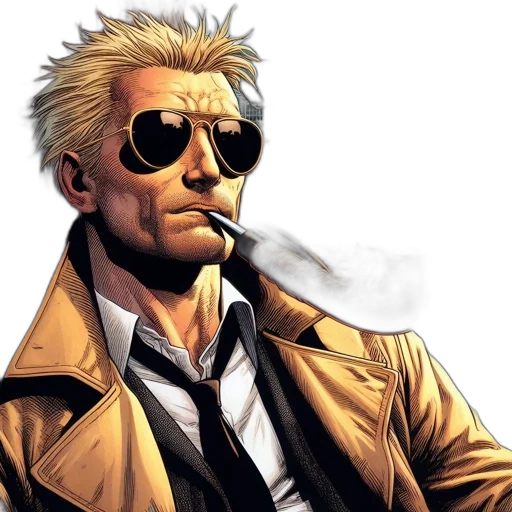 jacket, comic book art, concept art, cyberpunk transparent PNG cut-out