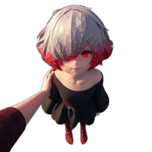 face, creature, mask, weapon transparent PNG cut-out
