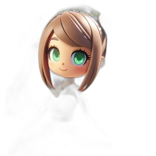 dress, robot, face, crown transparent PNG cut-out