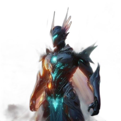 robot, sword, dragon, creature transparent PNG cut-out