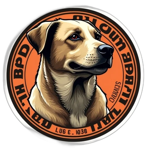 sticker, phrase, dog, beers transparent PNG cut-out