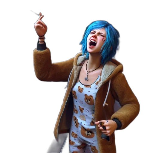 jacket, concept art, 3d render, photorealistic transparent PNG cut-out
