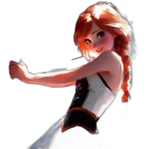 staff, dress, weapon, robot transparent PNG cut-out