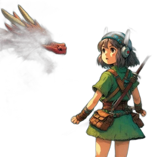 dragon, weapon, sword, staff transparent PNG cut-out