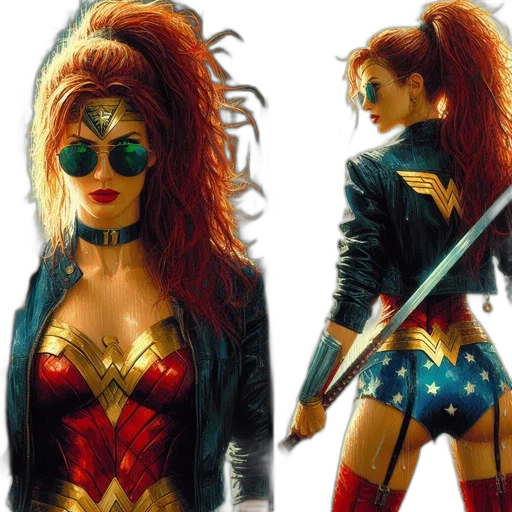 comic book art, concept art, fantasy art, 3d render transparent PNG cut-out