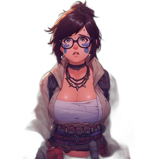 jacket, weapon, face, dress transparent PNG cut-out