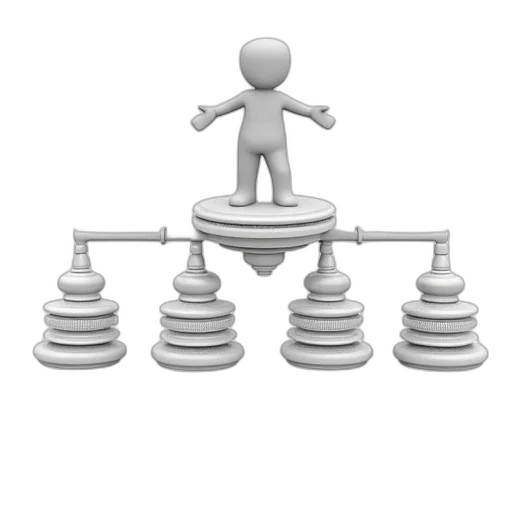 staff, furniture, 3d render, what transparent PNG cut-out