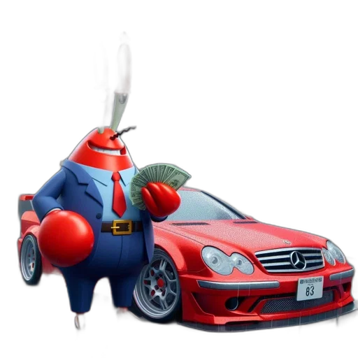 car, weapon, robot, staff transparent PNG cut-out