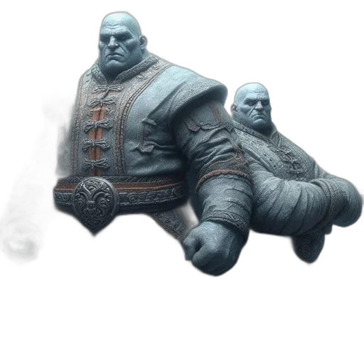 mask, creature, jacket, weapon transparent PNG cut-out