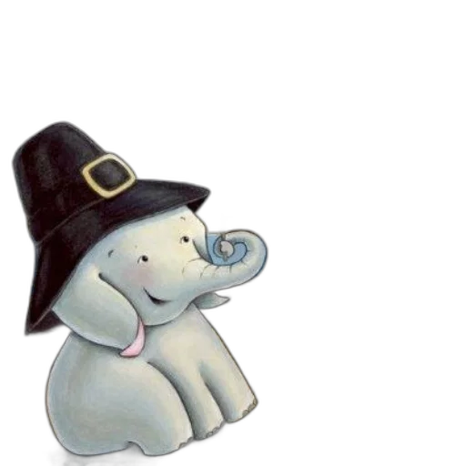 hat, staff, 3d render, children transparent PNG cut-out