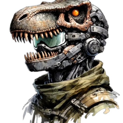 robot, mask, face, creature transparent PNG cut-out