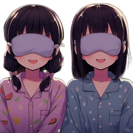 mask, face, anime, vaporwave transparent PNG cut-out
