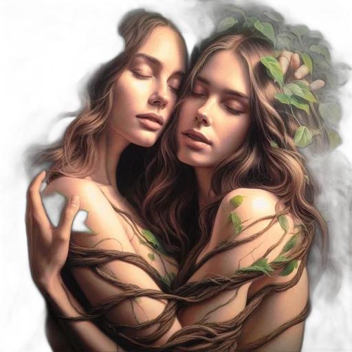 photorealistic, fantasy art, oil painting, watercolor transparent PNG cut-out