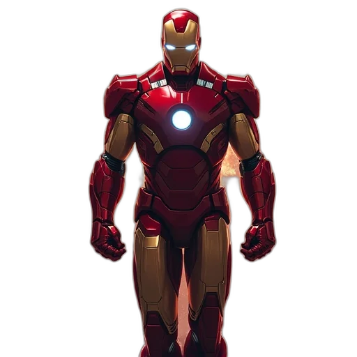 robot, concept art, 3d render, comic book art transparent PNG cut-out