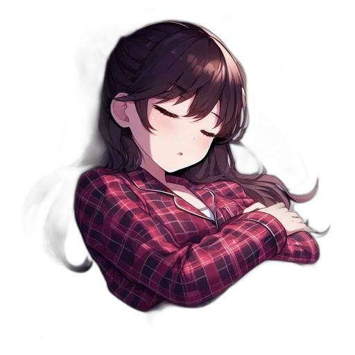 hair, face, mask, staff transparent PNG cut-out