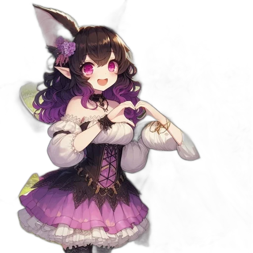 staff, creature, dress, weapon transparent PNG cut-out