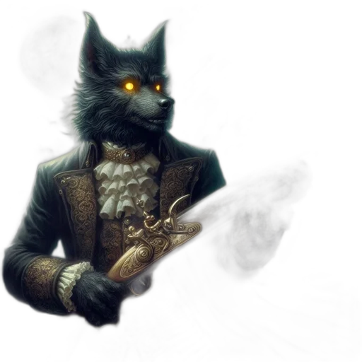 staff, mask, jacket, animal transparent PNG cut-out