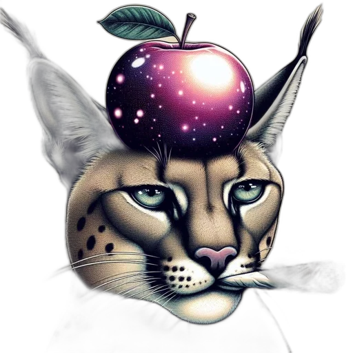 staff, crown, vaporwave, fantasy art transparent PNG cut-out