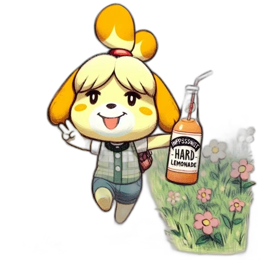 food, bottle, animal, concept art transparent PNG cut-out