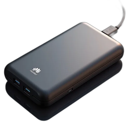 huawei, power, bank, external transparent PNG cut-out