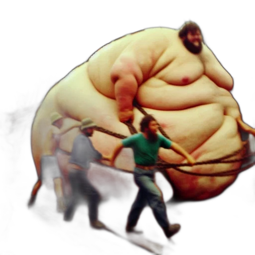 creature, food, concept art, 3d render transparent PNG cut-out