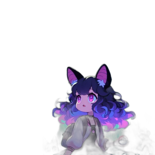 creature, staff, dress, mask transparent PNG cut-out