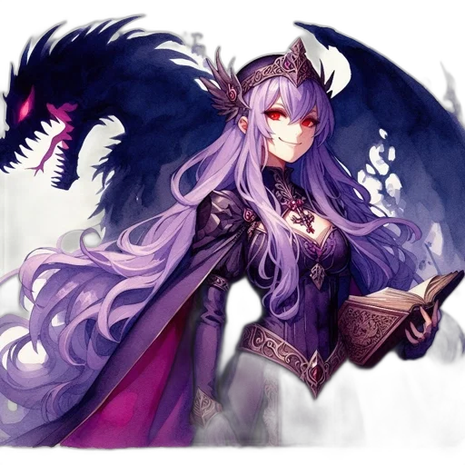 dragon, staff, weapon, creature transparent PNG cut-out