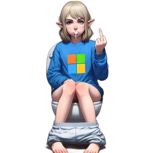 creature, robot, face, pixel art transparent PNG cut-out