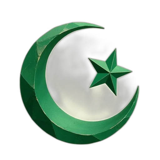 weapon, staff, 3d render, green transparent PNG cut-out
