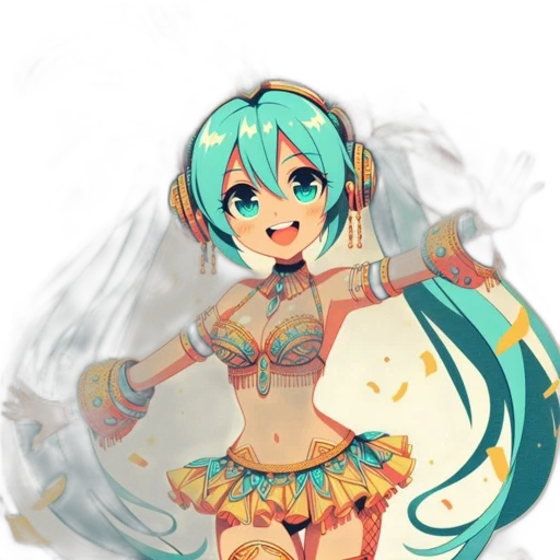 dress, weapon, staff, mask transparent PNG cut-out