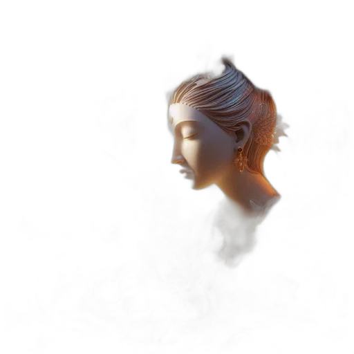 face, crown, mask, jewelry transparent PNG cut-out