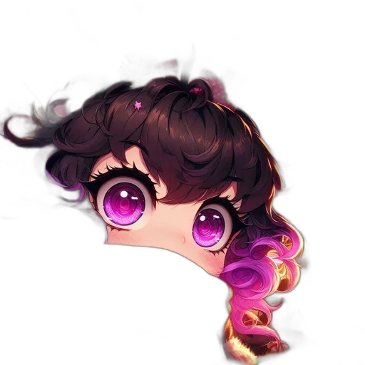 dragon, creature, staff, hair transparent PNG cut-out