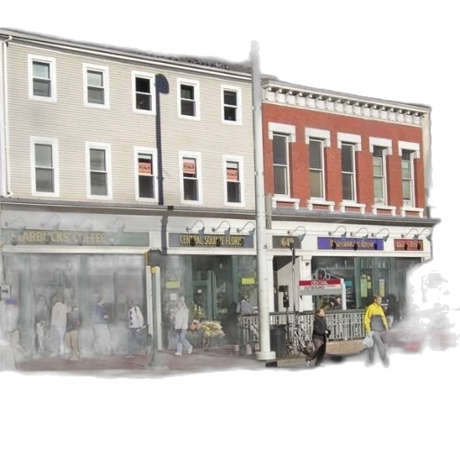 building, photorealistic, concept art, 3d render transparent PNG cut-out