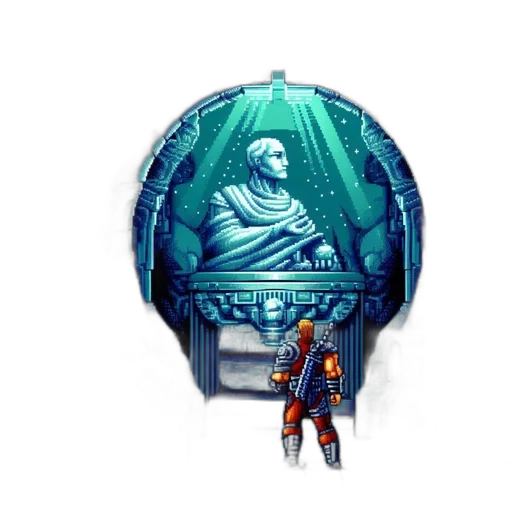 jacket, robot, sword, bottle transparent PNG cut-out