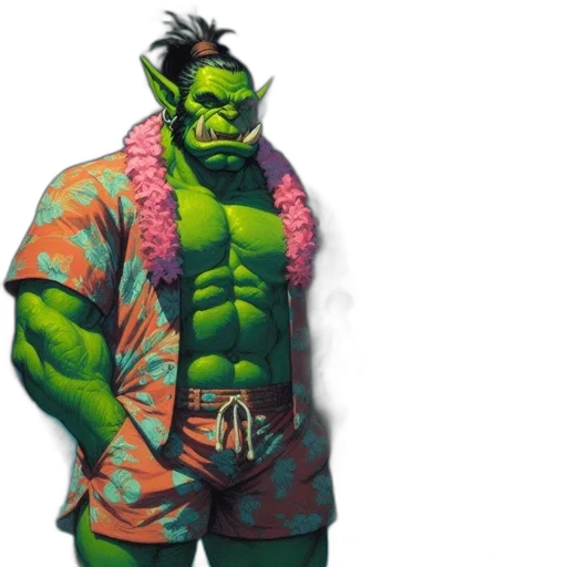 jacket, creature, animal, staff transparent PNG cut-out
