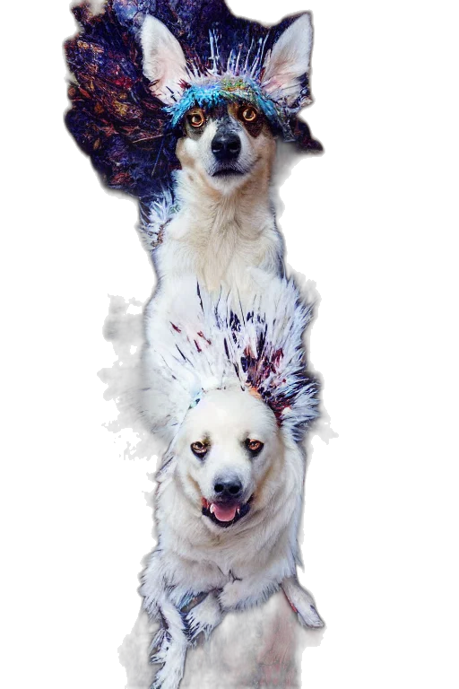 hat, animal, umbrella, staff transparent PNG cut-out