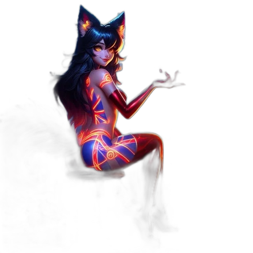 dress, creature, mask, concept art transparent PNG cut-out