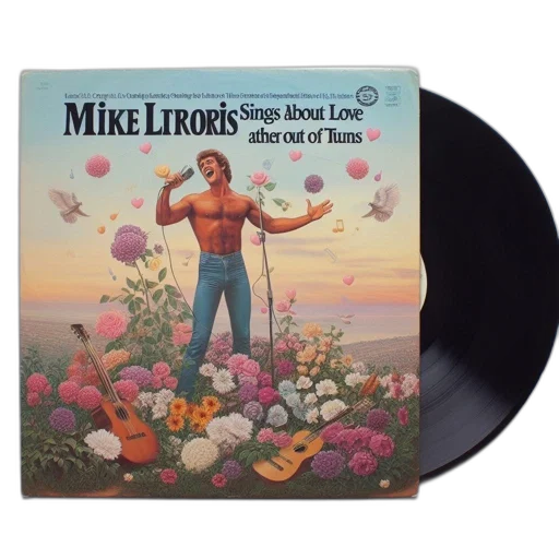 album, cover, shows, man transparent PNG cut-out