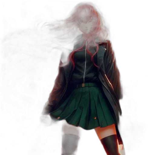 jacket, mask, dress, creature transparent PNG cut-out