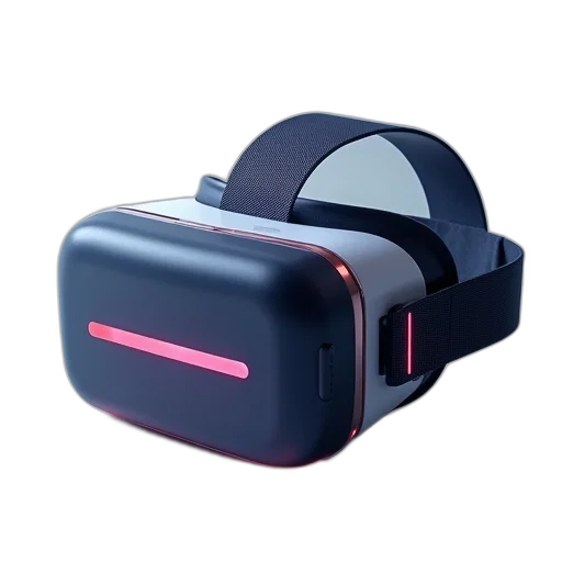 robot, 3d render, cyberpunk, vaporwave transparent PNG cut-out