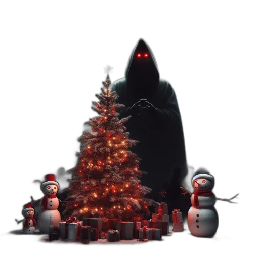 tree, robot, creature, staff transparent PNG cut-out