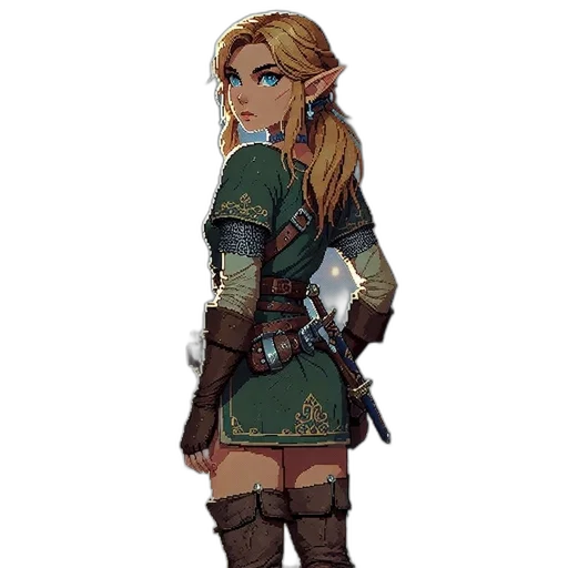 staff, dress, sword, weapon transparent PNG cut-out