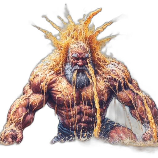 creature, hair, animal, concept art transparent PNG cut-out