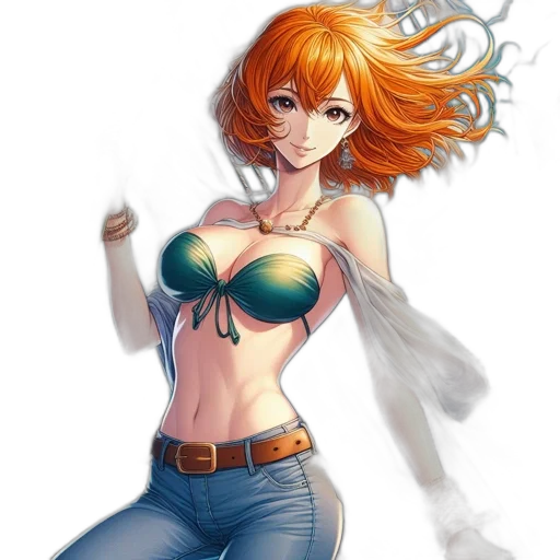 dress, weapon, staff, flower transparent PNG cut-out