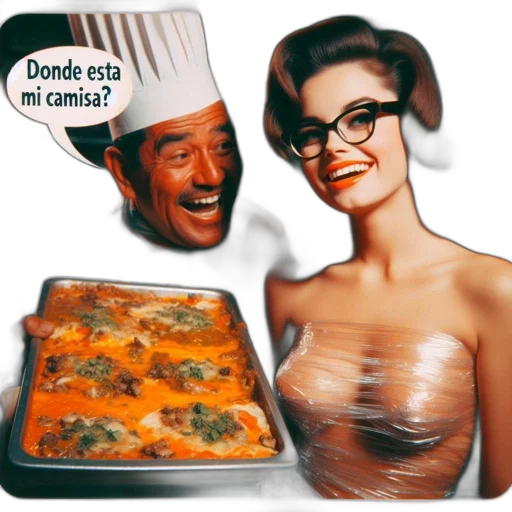 food, comic book art, photorealistic, vintage transparent PNG cut-out