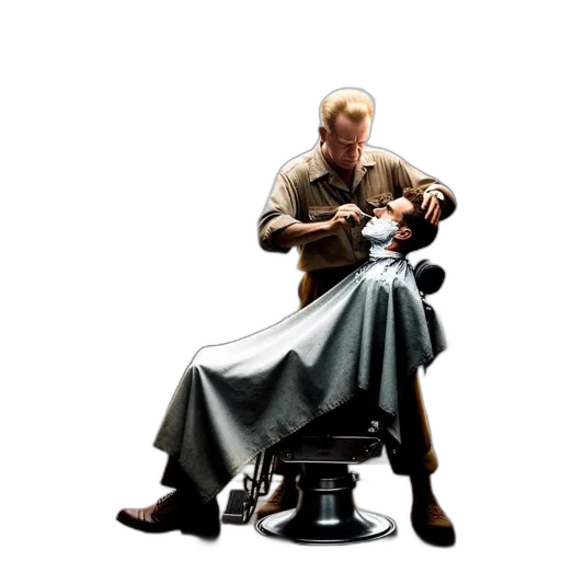 hair, staff, robot, concept art transparent PNG cut-out