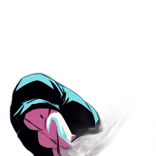 mask, hair, creature, robot transparent PNG cut-out