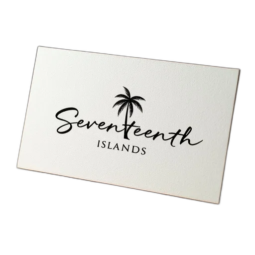 white, business, card, logo transparent PNG cut-out